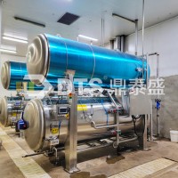 不銹鋼高溫殺菌釜 火腿腸魚腸水浴殺菌鍋 反壓蒸汽式滅菌鍋