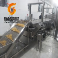 腐竹片油炸機供應廠家 新希望豆皮油炸設備定制