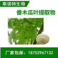 食品級番木瓜葉提取物木瓜葉粉木瓜葉濃縮粉速溶粉浸膏