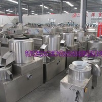 新型土豆磨切機 電動土豆去皮切絲一體設備 土豆脫皮切條機