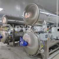 泡椒鳳爪殺菌鍋 雙層全自動高溫滅菌鍋 熱水循環式殺菌設備