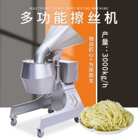 多功能果蔬擦絲機 土豆蘿卜生姜切絲機 芋頭萵筍高產加工設備