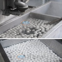 一整套做魚丸的機器 加工五六百斤魚丸的機器 全套魚丸機
