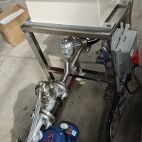 供應移動式304不銹鋼防爆化工液體灌裝機