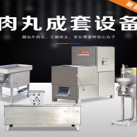 肉丸作坊一天做四五千斤肉丸的機器 肉丸作坊一整套肉丸機