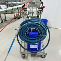 果蔬加工設(shè)備泡沫清洗車 食品廠用多功能清洗設(shè)備