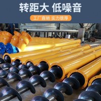 管式稻谷大豆硬管絞龍螺旋輸送機石油焦粉提升機垂直管式鎢粉