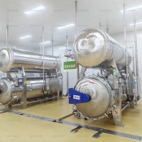 真空包裝食品用熱水加熱殺菌設(shè)備 全自動(dòng)高溫殺菌鍋 滅菌鍋廠家