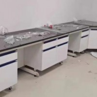 北京蔚藍新鋼木實驗臺 免費出圖看現場規劃 送插座 鋼木邊臺