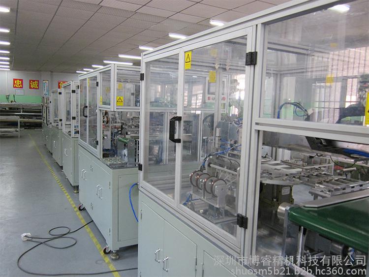 博睿精機盒裝藥重量檢測機加工裝配車間