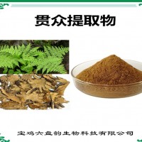 貫眾提取物 比例提取 貫眾粉 可定制