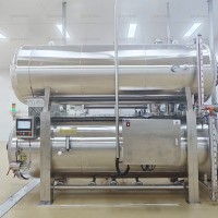 罐裝飲品滅菌鍋 蒸汽式高溫高壓殺菌鍋 全自動高溫粽子殺菌釜