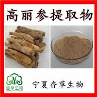 高麗參提取物人參皂苷10:1高麗參提取液浸膏高麗參粉