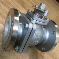 304襯氟球閥 DN25襯氟球閥 耐酸堿不銹鋼襯氟球閥