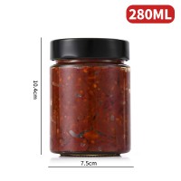 180克200克220克280克辣椒醬瓶辣椒醬玻璃瓶供應